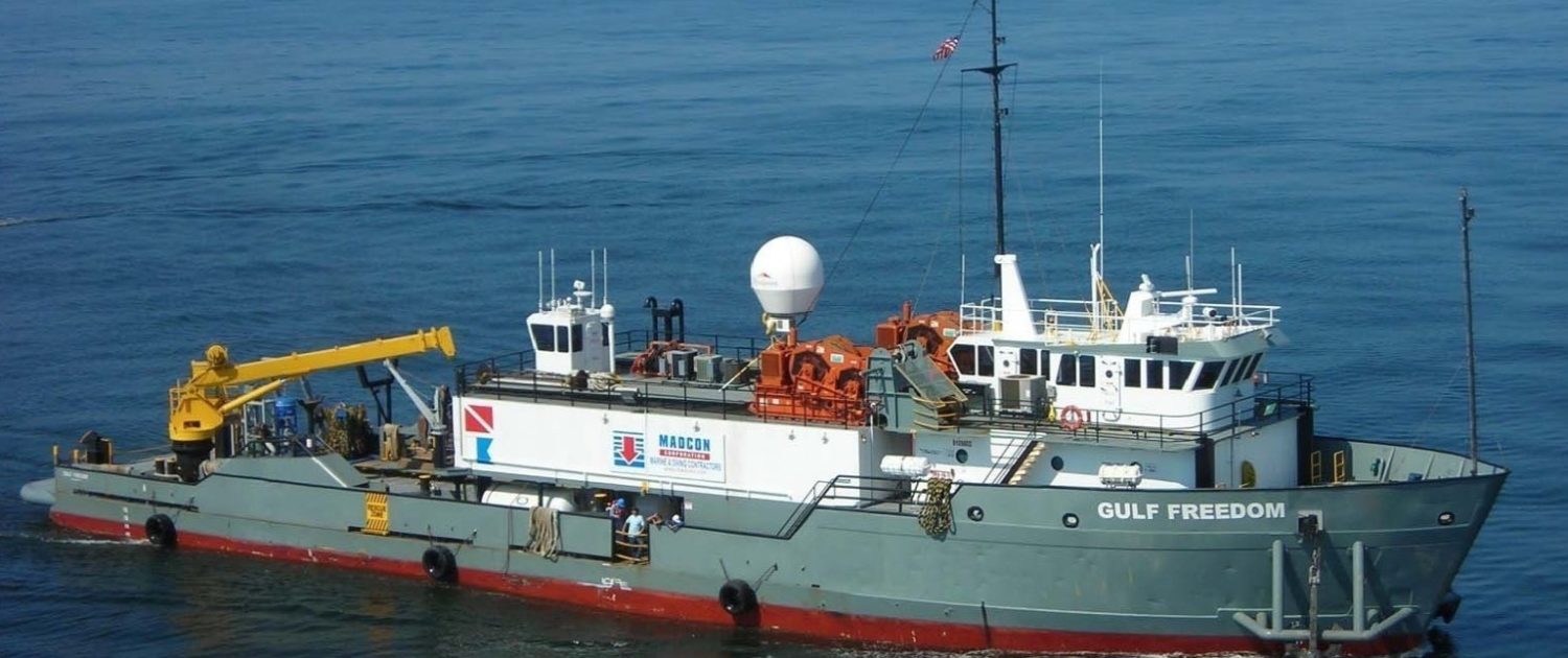 Dive Support Vessels -192’ DSV Gulf Freedom